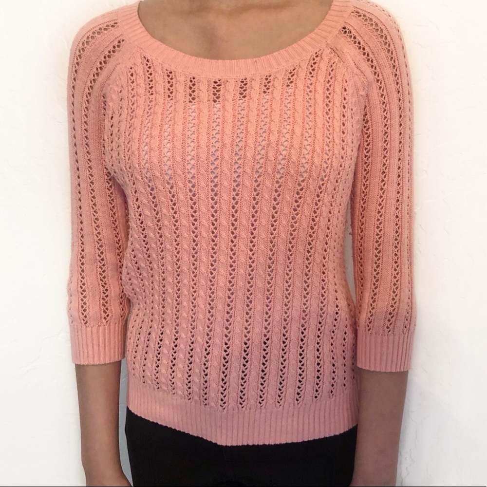 Arizona Jean Co Cable Knit Sweater